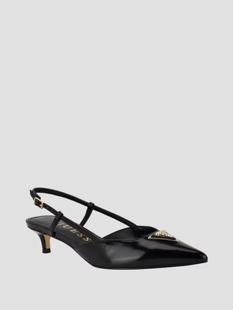 Jesson Triangle Kitten Heels