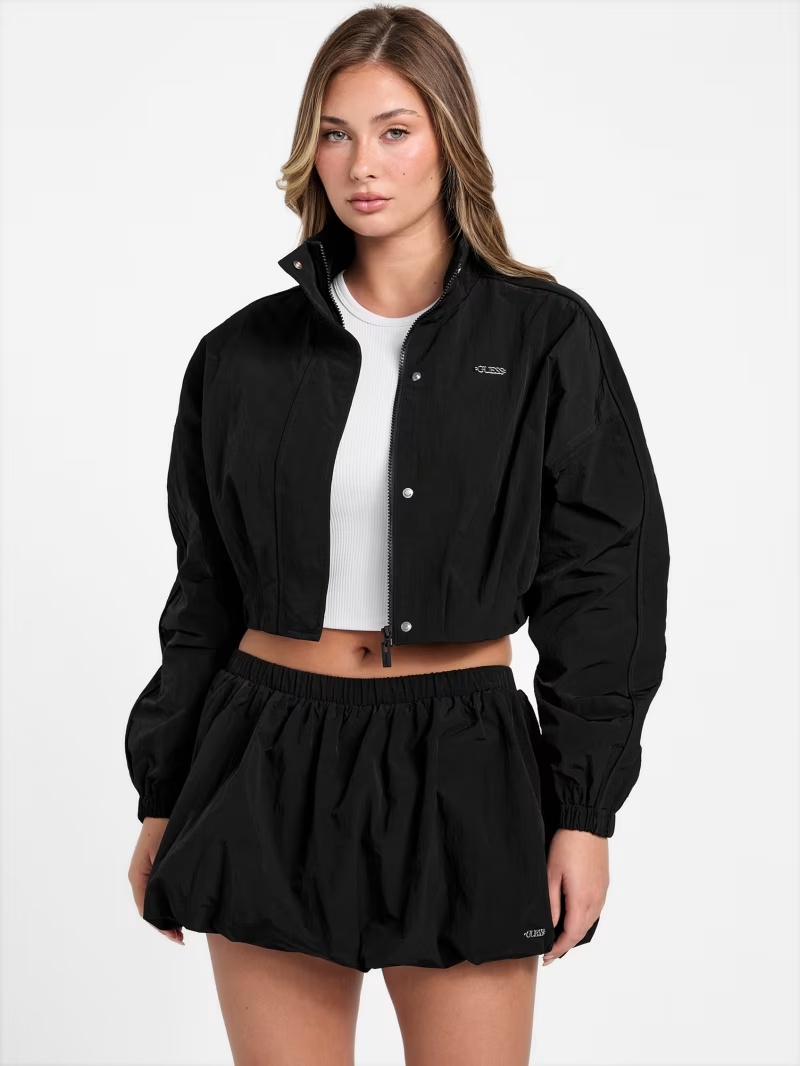 Eco Nina Nylon Crop Jacket
