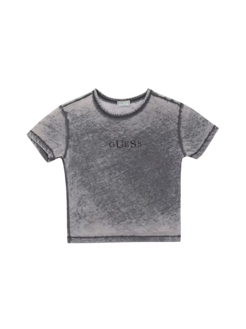 classic logo baby tee