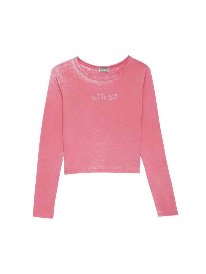 long-sleeve stretch tee