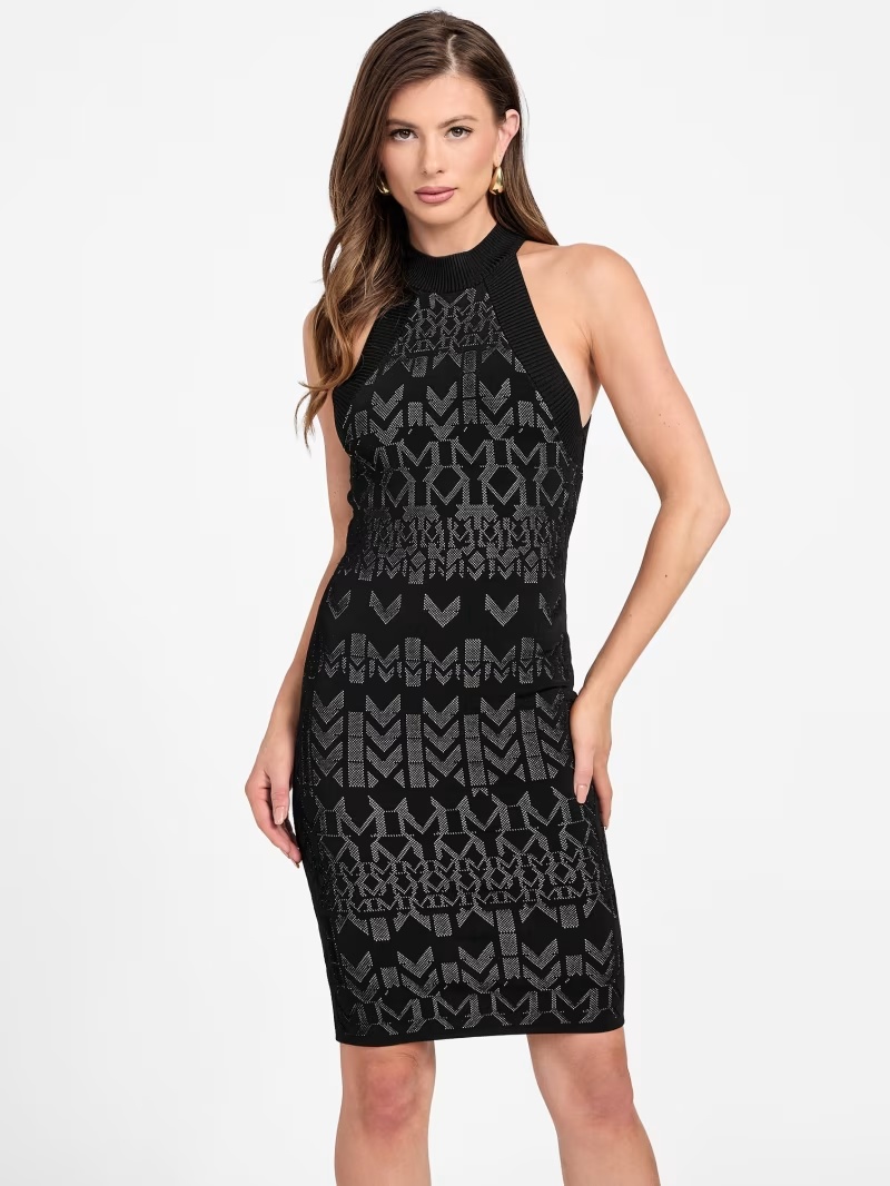 Billie Monogram Sweater Dress