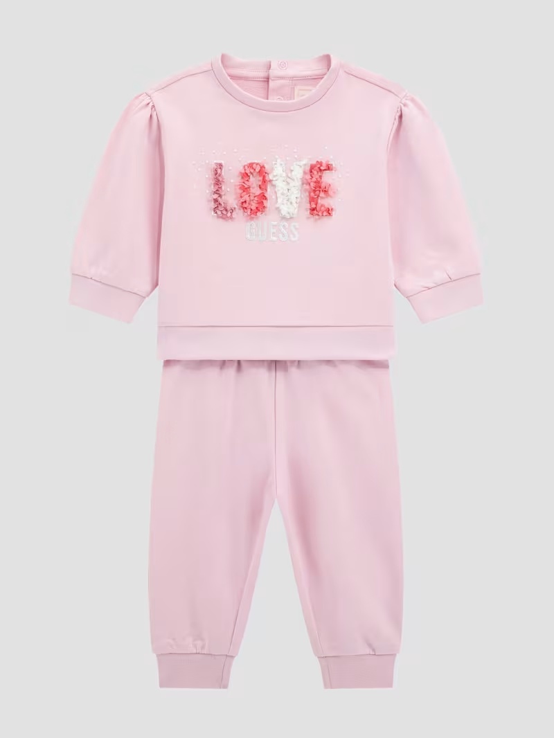Love Sweatshirt and Pants Set (0-24M)