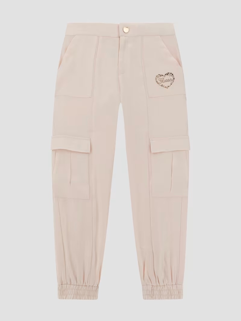 Eco Rhinestone Cargo Active Pants (7-16)