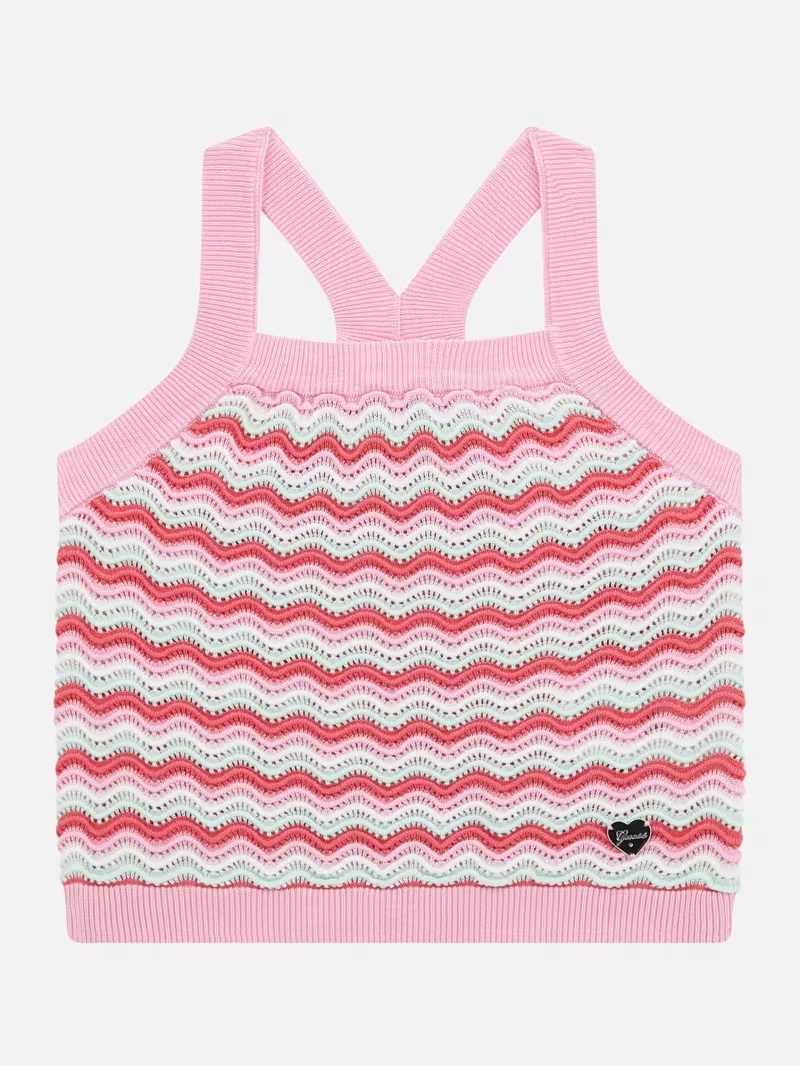 Eco Sweater Halter Tank Top (7-16)
