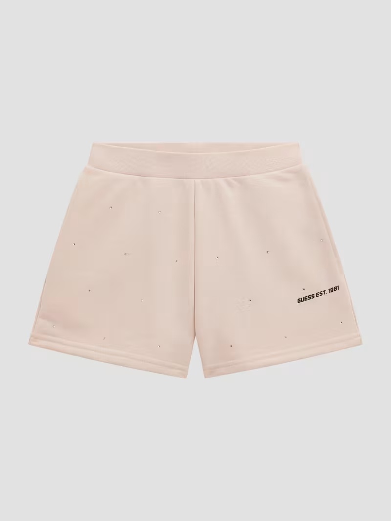 Mini Me Rhinestone Active Shorts (8-16)
