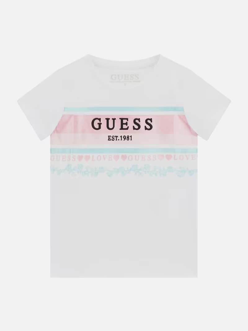 Printed Crewneck Logo Tee (2-7)