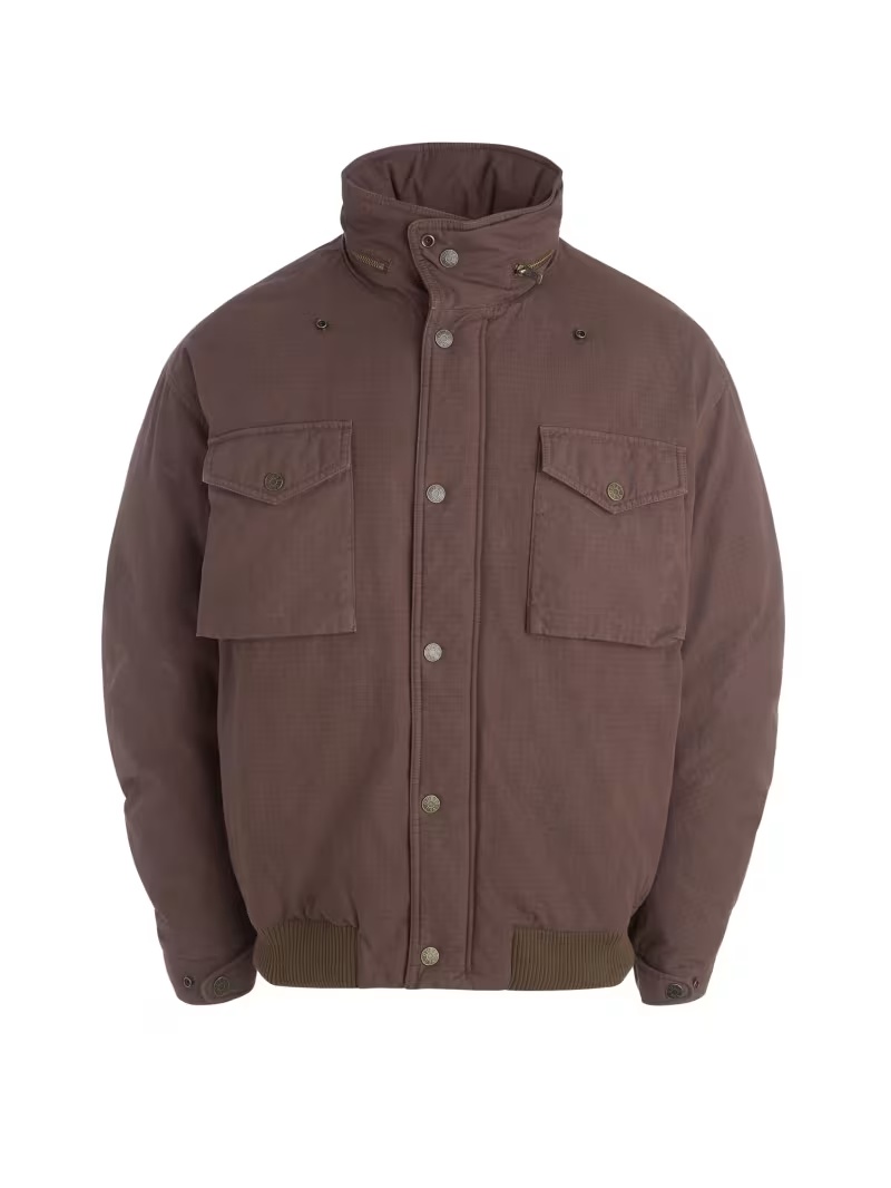 cotton ripstop parka jacket