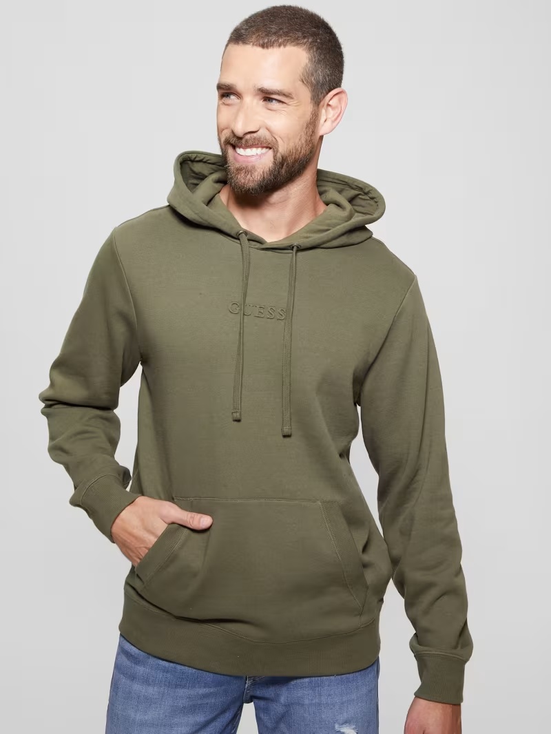 Eco Roy Embossed GUESS Hoodie