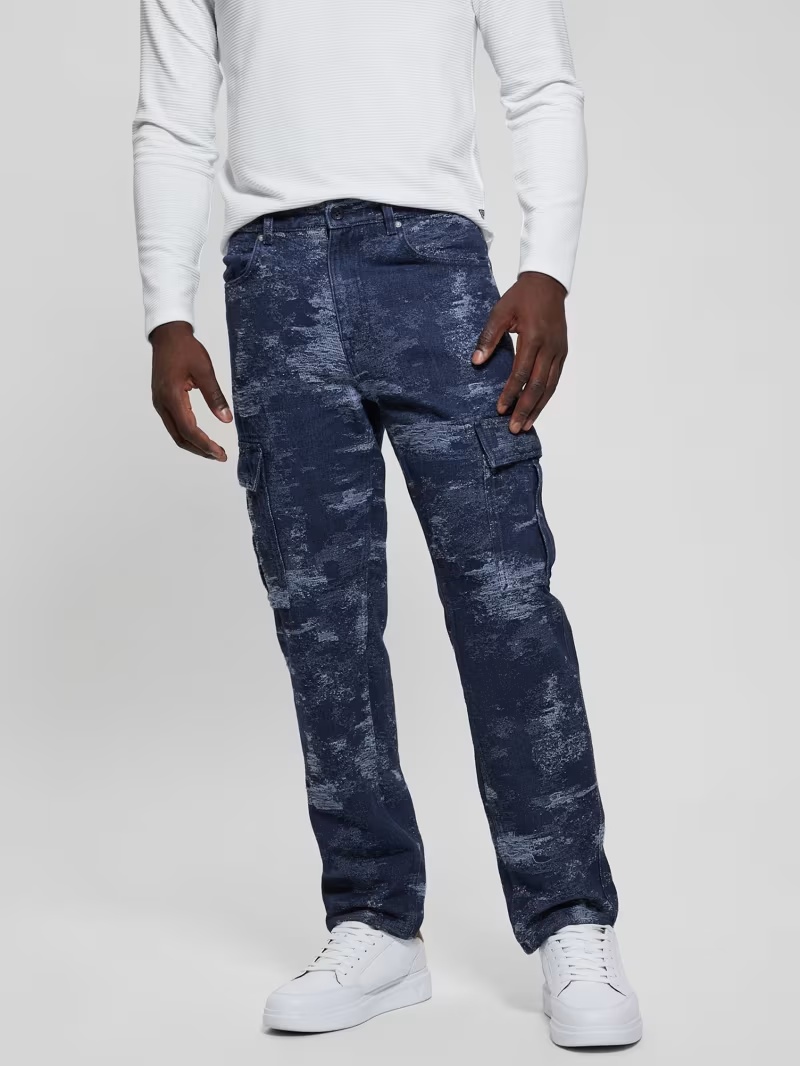 Julianne Denim Cargo Pants
