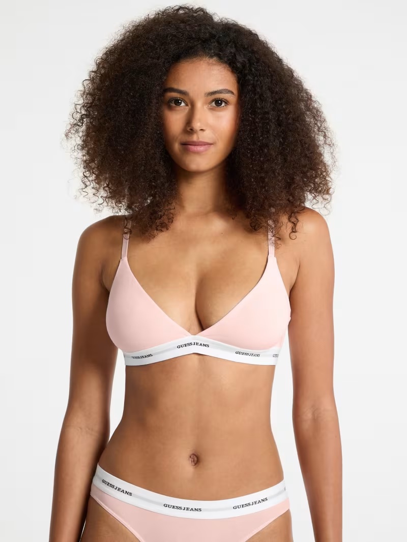 Eco GUESS Jeans Triangle Bralette
