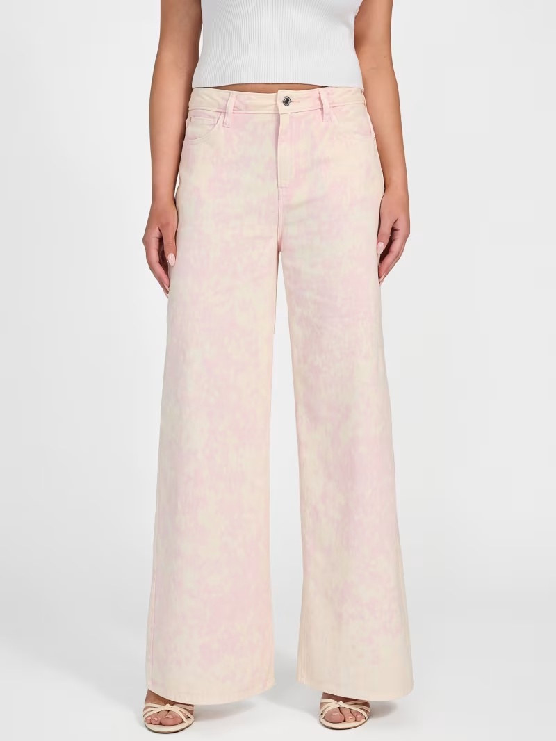 Bellflower Dyed Mid-Rise Pants