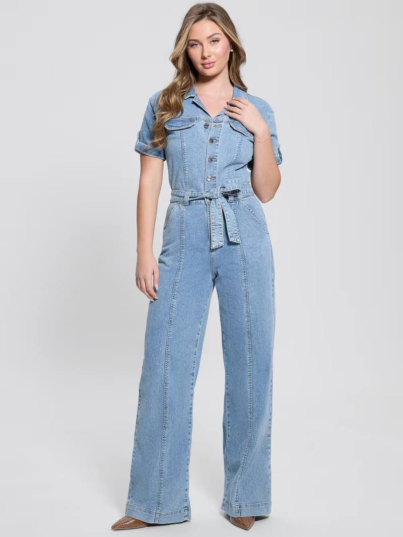 Eco Parker Denim Jumpsuit