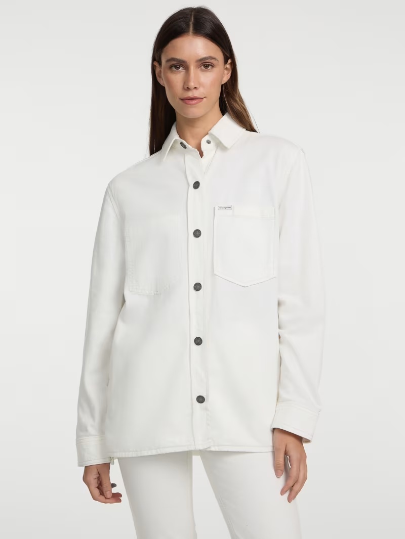 Eco Oversized Vintage Denim Shirt
