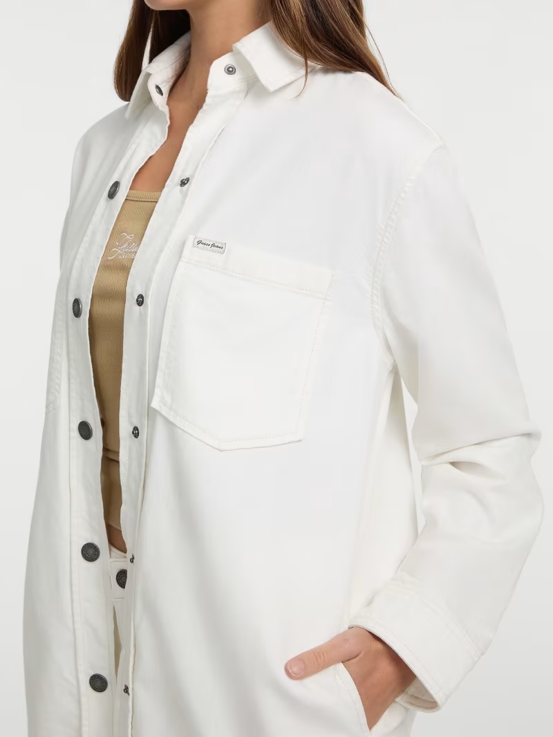 Eco Oversized Vintage Denim Shirt