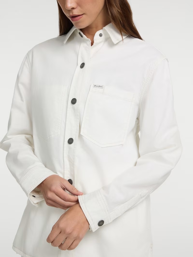 Eco Oversized Vintage Denim Shirt