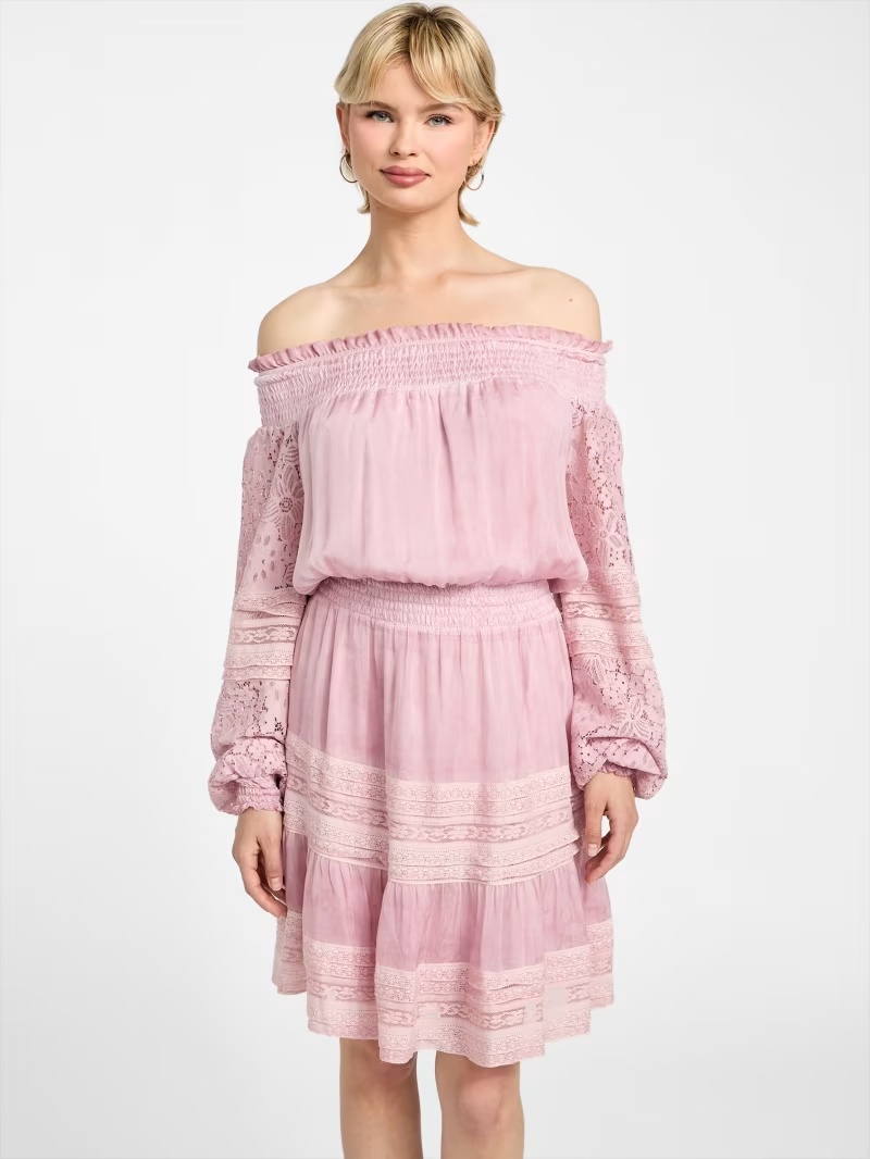 Audrey Off-the-Shoulder Mini Dress