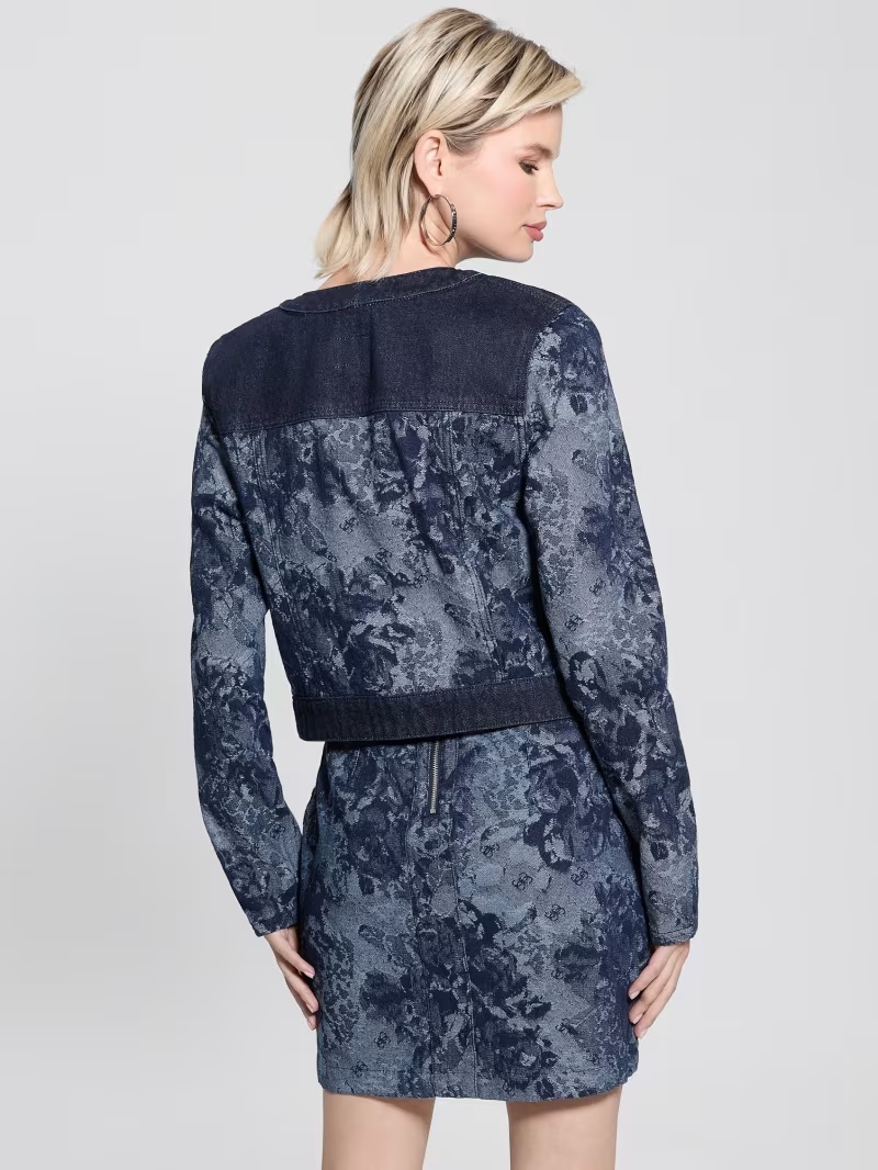 Finley Jacquard Denim Jacket