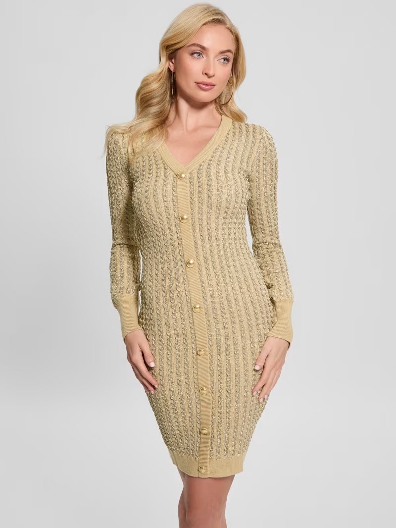 Josie Button Sweater Dress