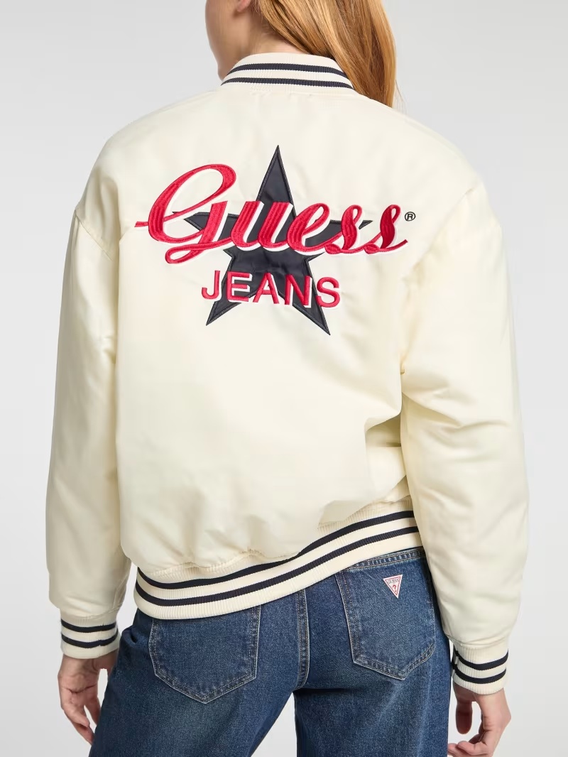Eco Embroidered Varsity Jacket