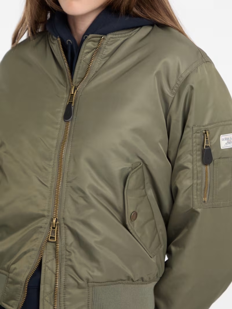 Eco Satin Flight Jacket