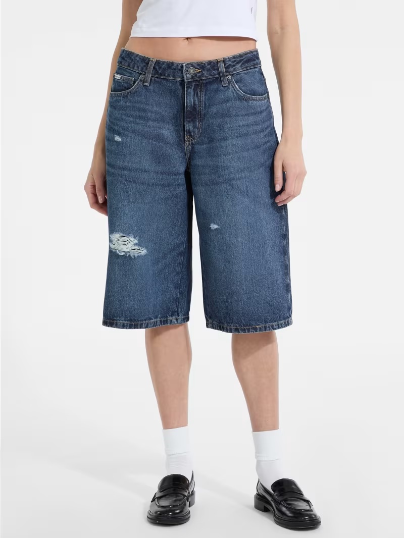 Baggy Denim Shorts