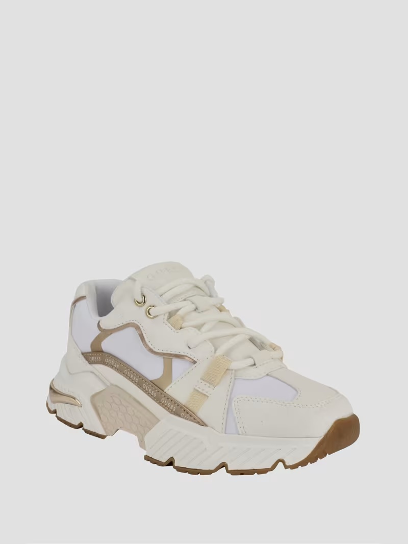 Carrli Metallic-Trim Sneakers