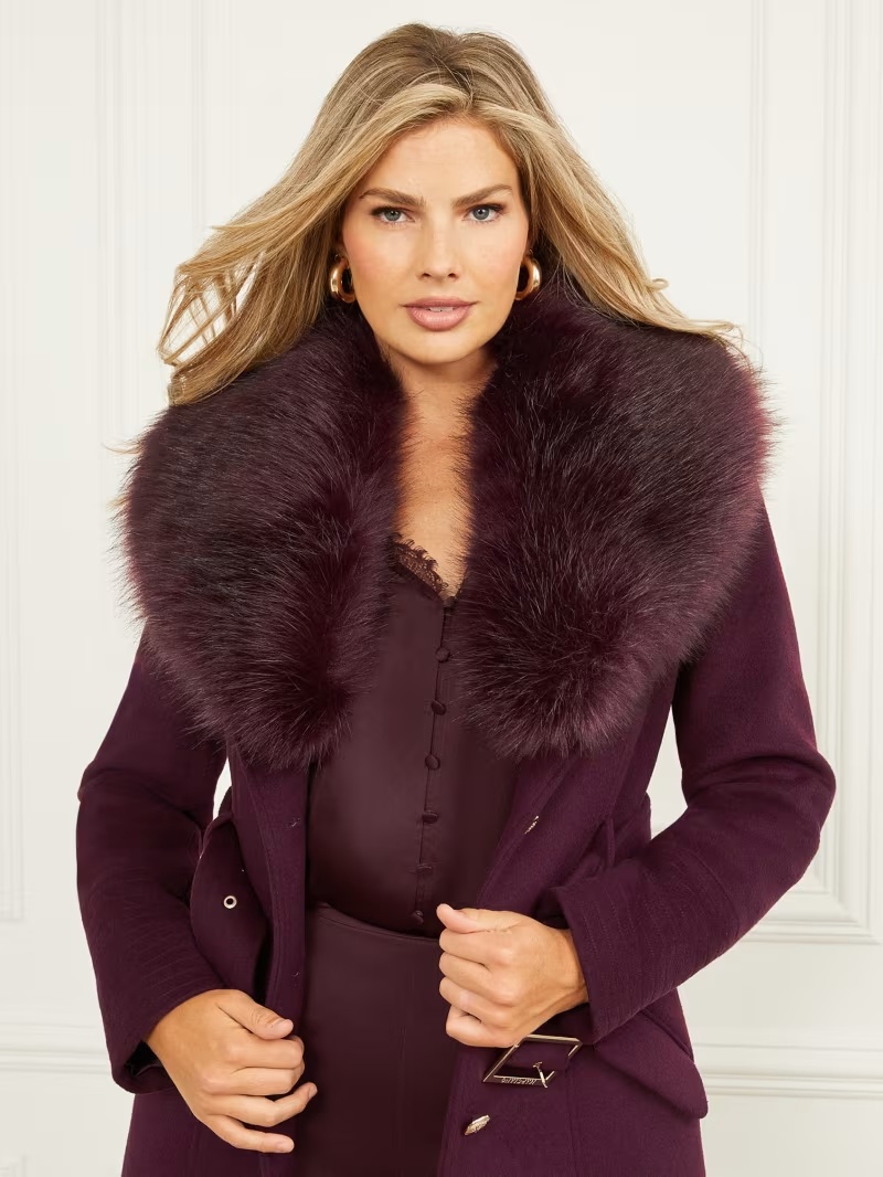 Loreta Wool-Blend Coat